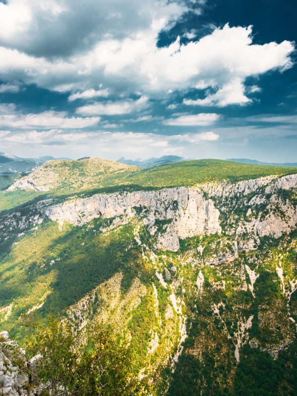Provence-alpes-cote D'azur, France. Beautiful Mountains Landsca